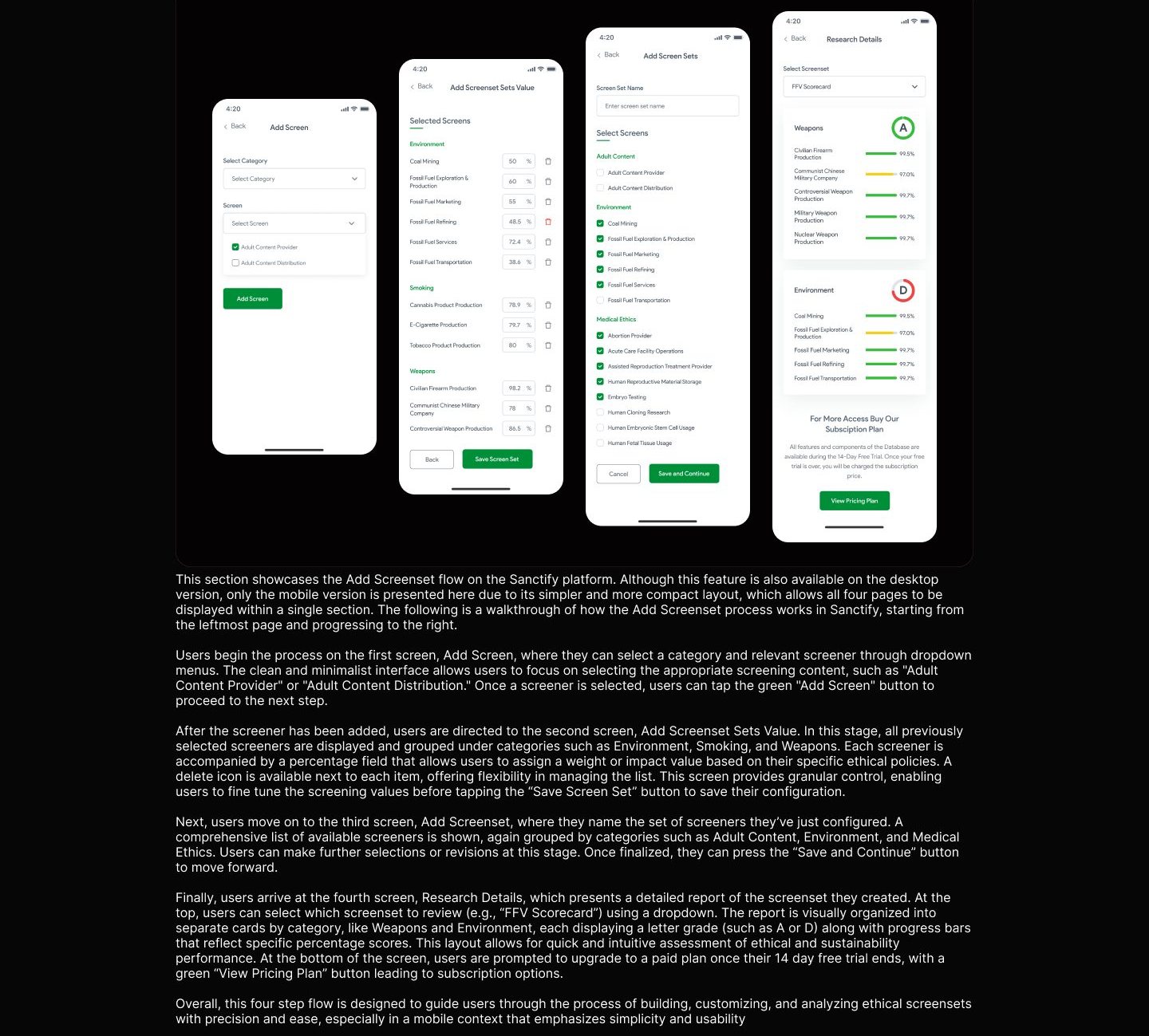Sanctify case study visual